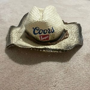 Coors Banquet cowboy hat